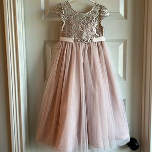 Toddler Girls Formal Tulle Dress